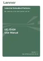 Lanner LEC-7242H User Manual preview