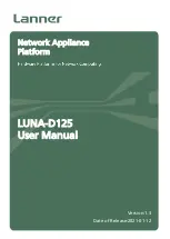 Preview for 1 page of Lanner LUNA-D125 User Manual