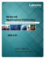 Preview for 1 page of Lanner MR-301 User Manual