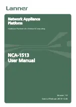 Lanner NCA-1513 User Manual preview