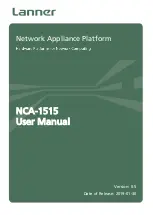 Preview for 1 page of Lanner NCA-1515 User Manual