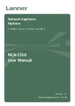 Предварительный просмотр 1 страницы Lanner NCA-1516 User Manual