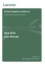 Lanner NCA-1526 User Manual preview