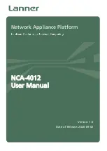 Предварительный просмотр 1 страницы Lanner NCA-4012 User Manual