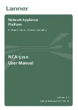 Preview for 1 page of Lanner NCA-5210 User Manual