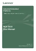 Preview for 1 page of Lanner NCA-5310 User Manual