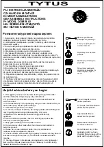 LANOmeble TYTUS Assembly Instructions Manual preview