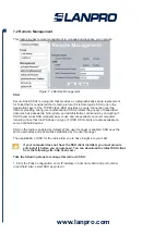 Preview for 49 page of Lanpro LP-348 User Manual