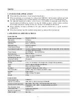 Preview for 4 page of lanry DF6100-EC Operation & Maintenance Manual