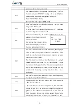 Предварительный просмотр 29 страницы lanry TF1100-EC Operation & Maintenance Manual