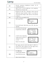 Предварительный просмотр 30 страницы lanry TF1100-EC Operation & Maintenance Manual