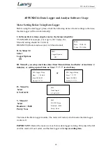 Предварительный просмотр 72 страницы lanry TF1100-EC Operation & Maintenance Manual