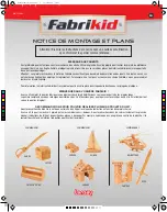 Предварительный просмотр 1 страницы Lansay Fabrikid Assembly Instructions And Plans