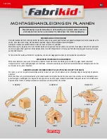 Предварительный просмотр 5 страницы Lansay Fabrikid Assembly Instructions And Plans