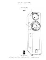 LANSCHE AUDIO No.3 Operating Instructions Manual предпросмотр