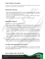 Preview for 3 page of Lanta Orion Link Batt 500 Owner'S Handbook Manual