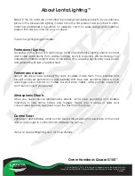 Preview for 2 page of Lanta Quasar G100 Owner'S Handbook Manual