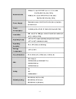 Preview for 20 page of Lantech 5 10/100TX w/ 4 PoE Injector Industrial Switch User Manual