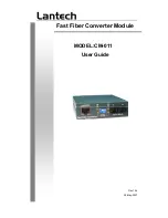 Lantech CM-011 User Manual предпросмотр