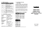 Предварительный просмотр 2 страницы Lantech CM-011A-SC User Manual