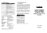 Предварительный просмотр 4 страницы Lantech CM-011A-SC User Manual