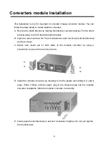 Предварительный просмотр 14 страницы Lantech CM-021-GB-II User Manual