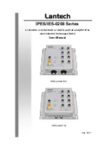 Lantech IES-0208 Series User Manual предпросмотр