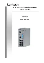 Lantech IES-2008 User Manual предпросмотр