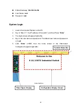 Предварительный просмотр 26 страницы Lantech IES-2008 User Manual