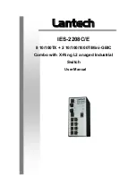 Lantech IES-2208C User Manual предпросмотр