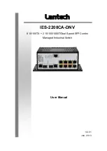 Lantech IES-2208CA-DNV User Manual preview