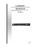 Предварительный просмотр 1 страницы Lantech IES-22812F-2P User Manual