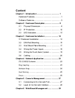 Preview for 4 page of Lantech IES-3208C User Manual