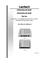 Предварительный просмотр 1 страницы Lantech IES-5416DF Series User Manual