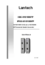 Предварительный просмотр 1 страницы Lantech IGC-0101DSFP User Manual