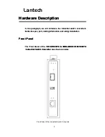 Предварительный просмотр 8 страницы Lantech IGC-0101GB User Manual