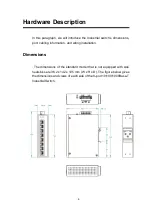 Предварительный просмотр 6 страницы Lantech IGS-0008A User Manual