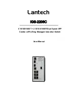 Lantech IGS-2206C User Manual preview