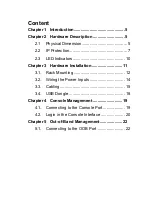 Preview for 5 page of Lantech IGS-L5408MGSFPR-AC User Manual