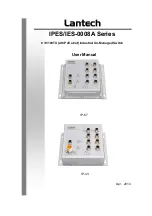 Lantech IPES-0008A Series User Manual предпросмотр