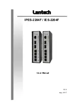 Lantech IPES-2204F User Manual preview