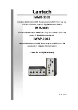 Lantech IWMR-3003 User Manual preview