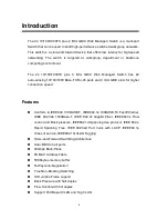 Preview for 4 page of Lantech LGS-1424C User Manual