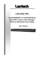 Предварительный просмотр 1 страницы Lantech LGS-2816C-RPS User Manual