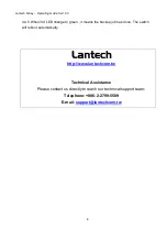 Preview for 8 page of Lantech N-KEY Operating Manual