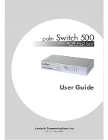 Предварительный просмотр 1 страницы Lantech palm 500 User Manual