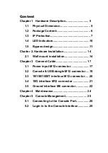 Preview for 5 page of Lantech TGS-R6416XT User Manual Hardware