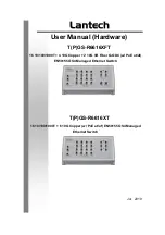 Lantech TGS-R6616XFT User Manual Hardware предпросмотр