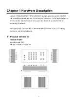 Preview for 6 page of Lantech TGS-R6616XFT User Manual Hardware