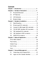 Preview for 5 page of Lantech TPGS-L6408XFTR User Manual